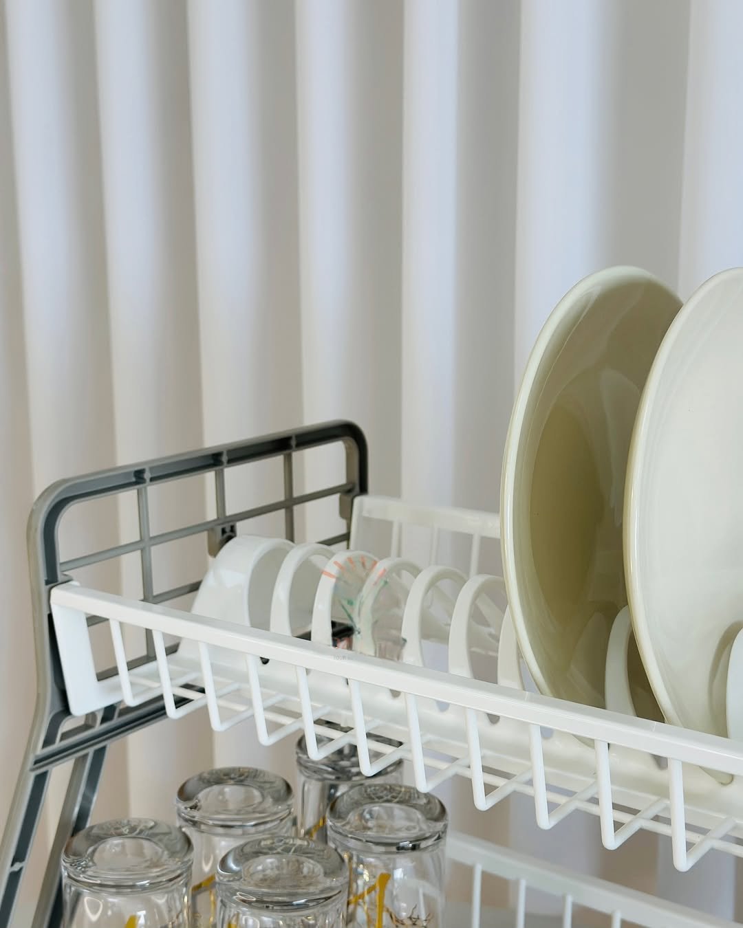 حامل اطباق مع صينية تجفيف - Image 3